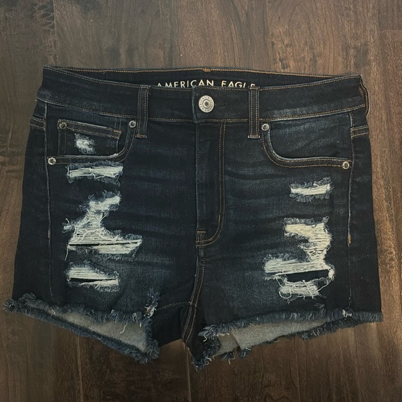 AE High Rise Shortie Next Level Stretch Shorts - Picture 1 of 2